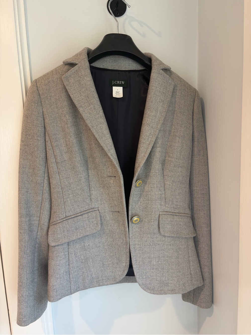 J.Crew Lexington 100% Wool Blazer